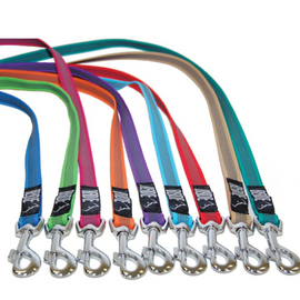 Rubberized Non Slip 6 ft Leash with handle - DogSports4u