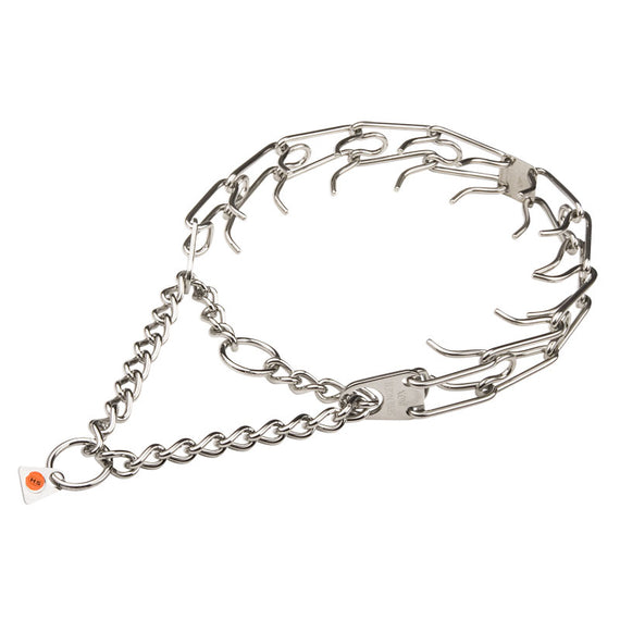Herm Sprenger Dog Pinch Collar 1/8 inch (3.25 mm) for Behavior Correction - DogSports4u