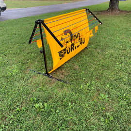 Schutzhund Competition Jump with Removable "long jump" Frame