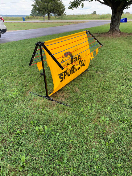 Schutzhund Competition Jump with Removable "long jump" Frame